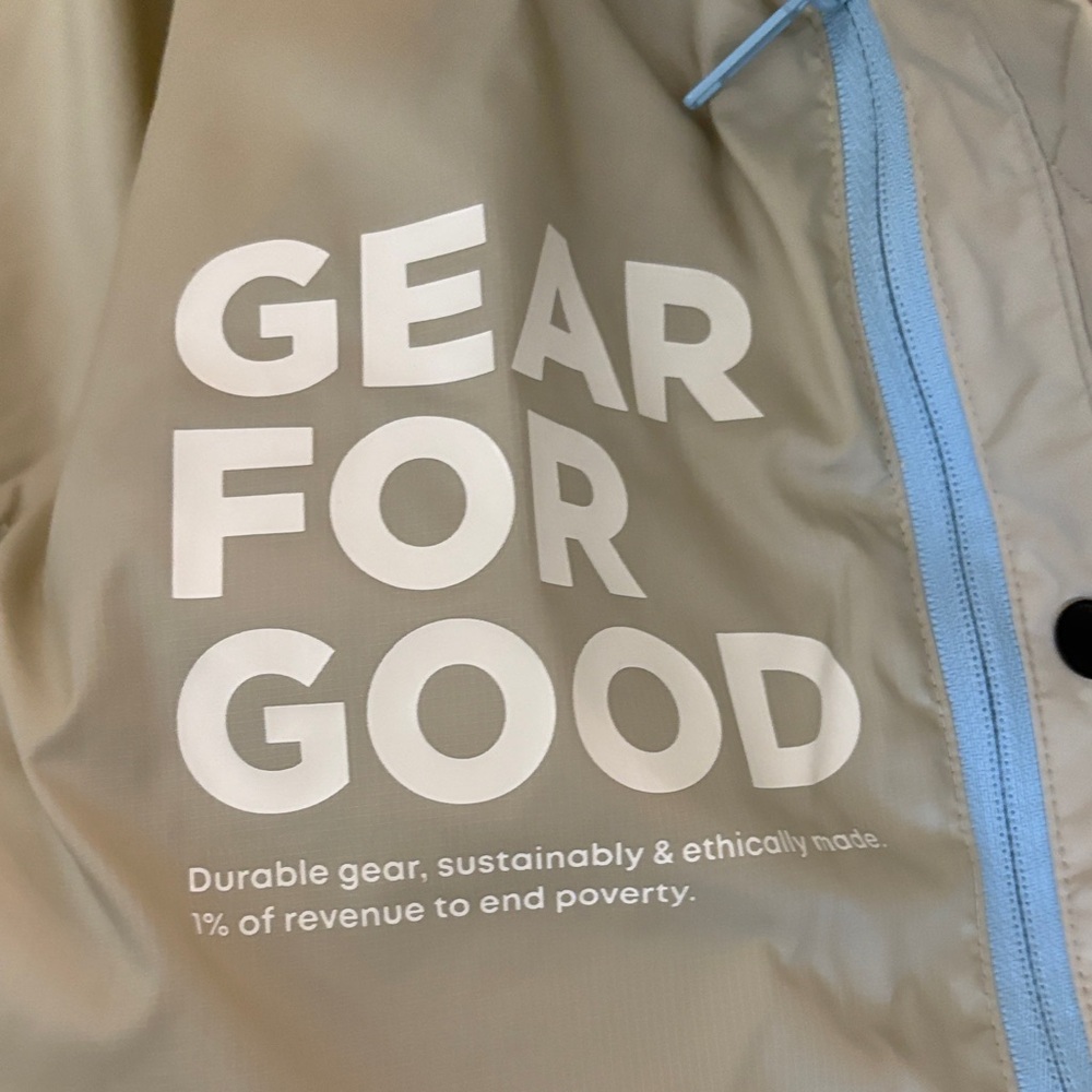 Cotopaxi Women’s NWT Beige Puffer Jacket with under layer 🦙 🏔️ - Picture 11 of 14